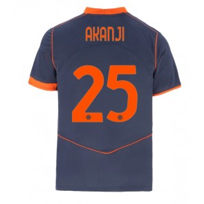 Inter Milan Manuel Akanji #25 Tredje Tröja 2025-26 Kortärmad Inter Milan Manuel Akanji #25 Tredje Tröja 2025-26 Kortärmad